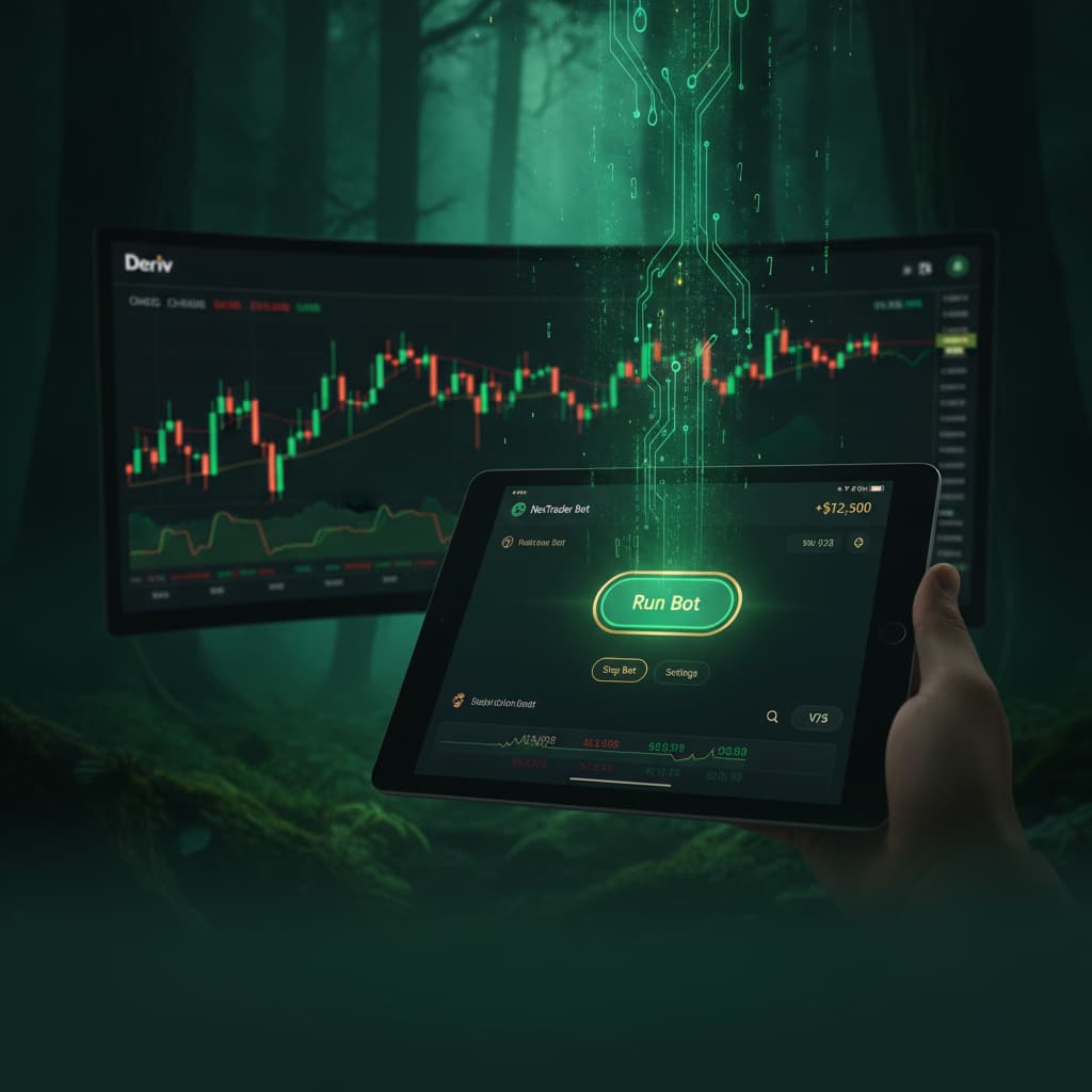 How to Find & Run Free Deriv Bots in One Click on NexTrader Bot
